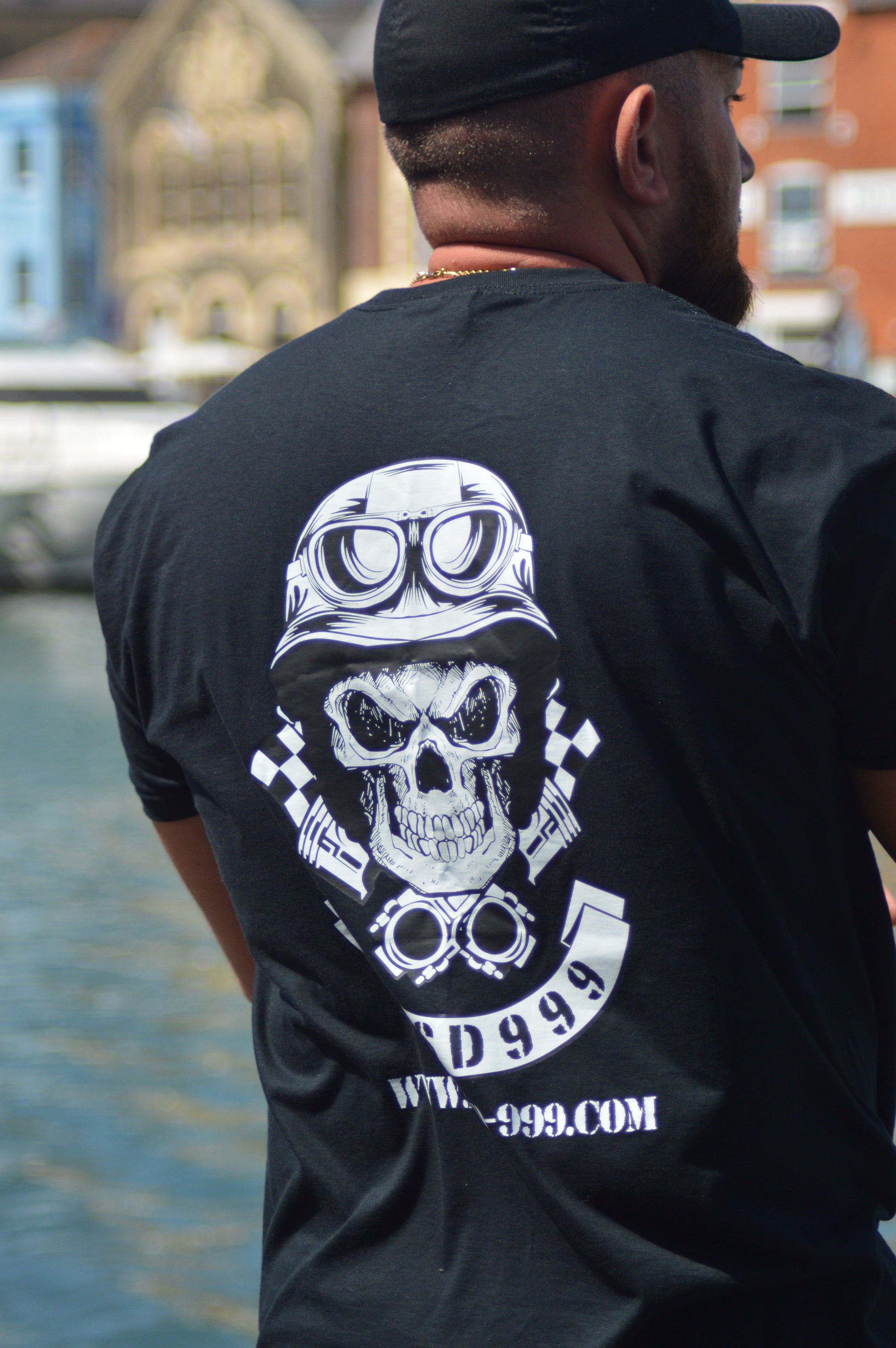 PTSD999 Skull logo T-Shirt
