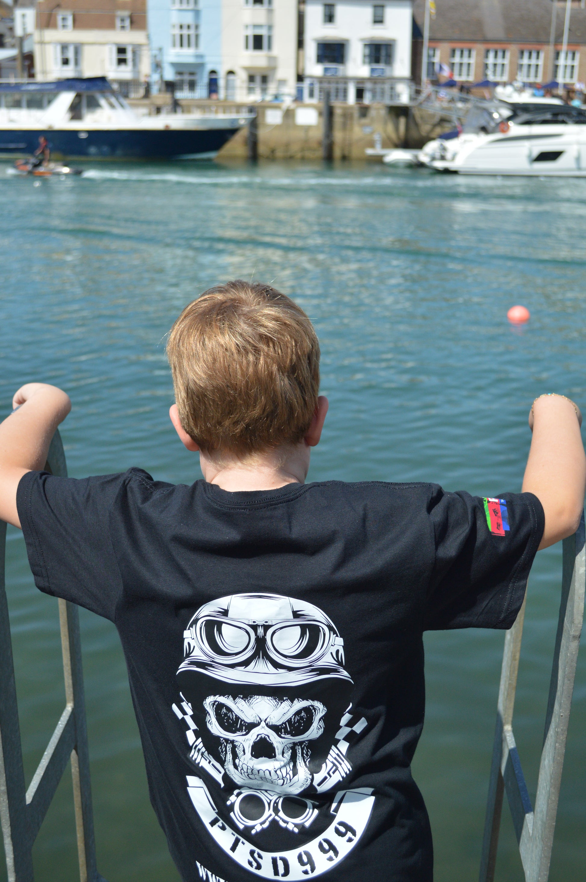 PTSD999 Skull logo T-Shirt