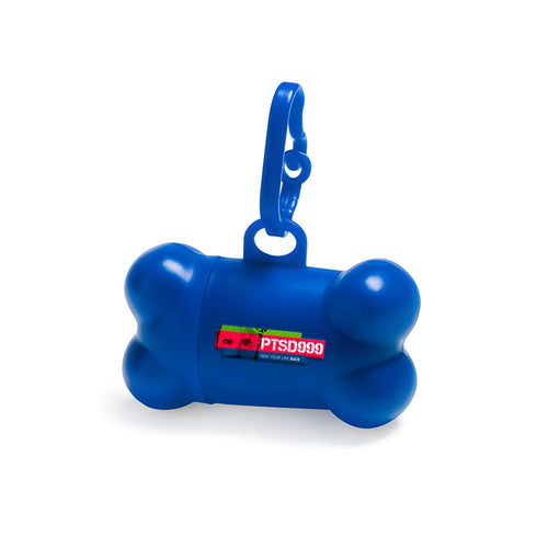 Dog waste bag holder