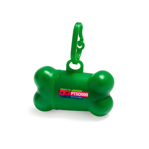 Dog waste bag holder