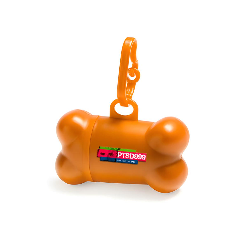 Dog waste bag holder