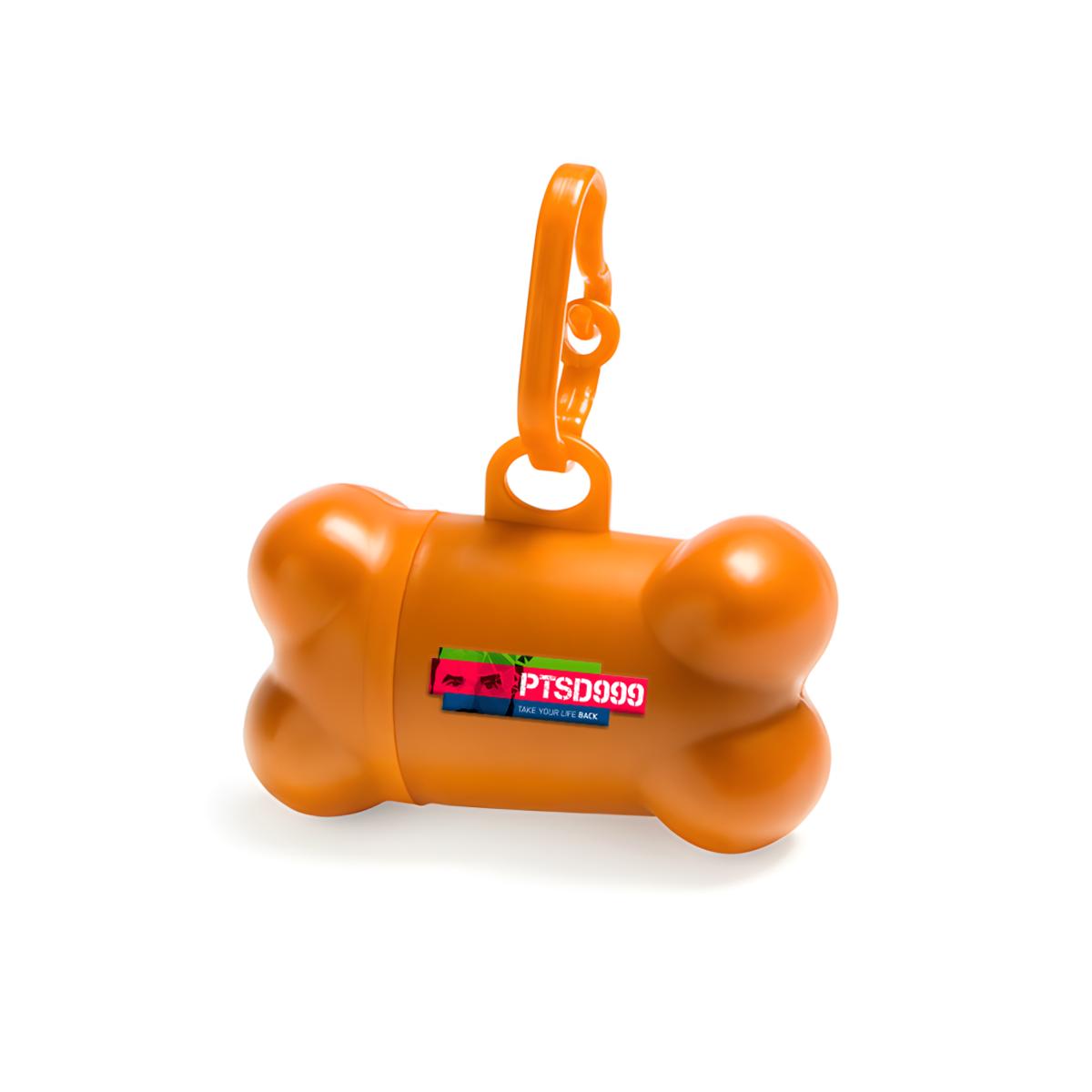 Dog waste bag holder