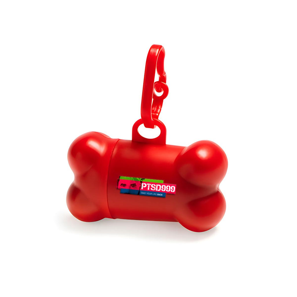 Dog waste bag holder